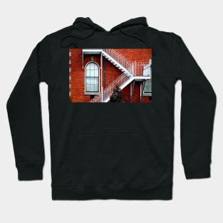 Bricks, Windows & Stairs Hoodie